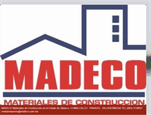 Tablet Screenshot of madeco-villa.blogspot.com