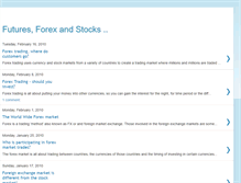 Tablet Screenshot of futures-forex-stocks.blogspot.com
