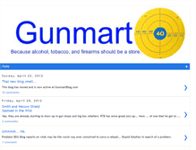Tablet Screenshot of gunmart.blogspot.com