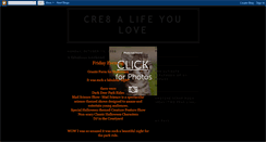 Desktop Screenshot of cre8alifeyoulove.blogspot.com