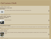 Tablet Screenshot of cheflucianocibelli.blogspot.com