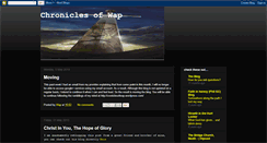 Desktop Screenshot of chronicalsofwap.blogspot.com