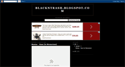 Desktop Screenshot of blackntrash.blogspot.com