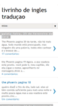Mobile Screenshot of livrinhodeinglestraducao.blogspot.com