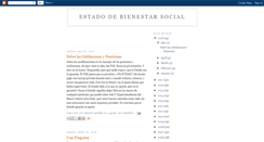 Desktop Screenshot of estadodebienestarsocial.blogspot.com