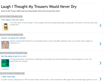 Tablet Screenshot of laughithoughtmytrouserswouldneverdry.blogspot.com