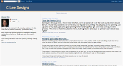 Desktop Screenshot of cleedesigns.blogspot.com