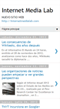 Mobile Screenshot of internetmedialab.blogspot.com