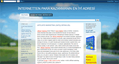 Desktop Screenshot of internettenevdenparakazanmak.blogspot.com