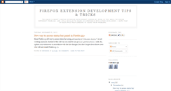 Desktop Screenshot of firefoxdev.blogspot.com