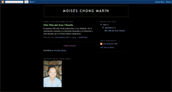 Desktop Screenshot of moiseschongmarin.blogspot.com