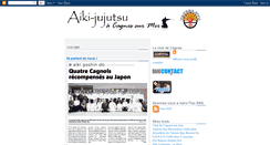 Desktop Screenshot of aikicagnes.blogspot.com