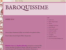 Tablet Screenshot of baroquissime.blogspot.com