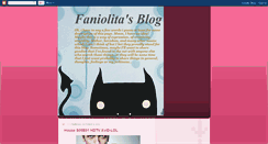 Desktop Screenshot of faniolitasblog.blogspot.com