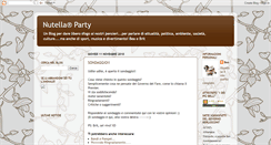 Desktop Screenshot of nutellaparty.blogspot.com