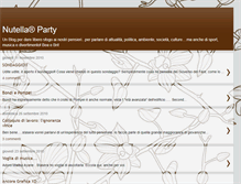 Tablet Screenshot of nutellaparty.blogspot.com