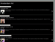 Tablet Screenshot of amsterdamartopenings.blogspot.com