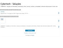 Tablet Screenshot of cybertechsolucoes.blogspot.com