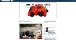 Desktop Screenshot of healthdiabetic.blogspot.com