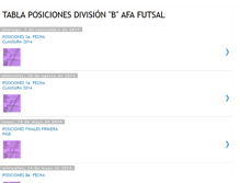 Tablet Screenshot of posicionesbafafutsal.blogspot.com