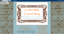 Desktop Screenshot of comfortablycarriedaway.blogspot.com