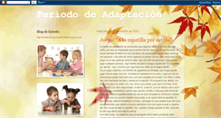 Desktop Screenshot of periodo-de-adaptacion.blogspot.com