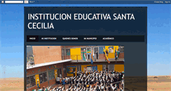 Desktop Screenshot of institucionsantacecilia.blogspot.com