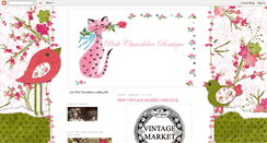 Desktop Screenshot of pinkchandelierboutique.blogspot.com