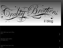 Tablet Screenshot of crabbybrothers.blogspot.com