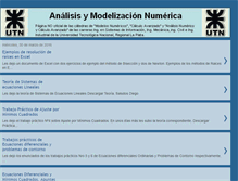 Tablet Screenshot of analisisymodelizacionnumerica.blogspot.com