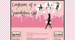 Desktop Screenshot of confessionsofaserendipitousgirl.blogspot.com