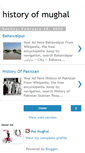 Mobile Screenshot of historyofmughal.blogspot.com