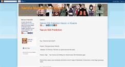 Desktop Screenshot of naruto800.blogspot.com