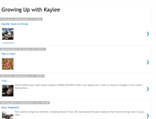 Tablet Screenshot of growingupwithkaylee.blogspot.com