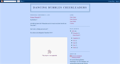Desktop Screenshot of dancing-bubbles-cheerleaders.blogspot.com
