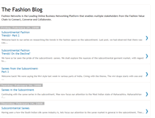 Tablet Screenshot of fashionnetworking.blogspot.com