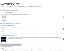 Tablet Screenshot of 0959matematicas.blogspot.com