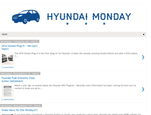 Tablet Screenshot of hyundaimonday.blogspot.com