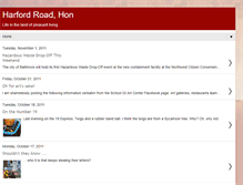 Tablet Screenshot of harford-road-hon.blogspot.com