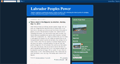 Desktop Screenshot of labradorpower.blogspot.com