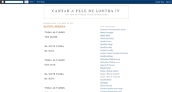 Desktop Screenshot of cantarapeledelontra.blogspot.com