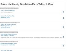 Tablet Screenshot of bunombecountygopvideos.blogspot.com