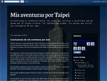 Tablet Screenshot of misaventurasportaipei.blogspot.com