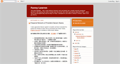 Desktop Screenshot of fannylawren.blogspot.com