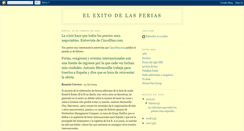 Desktop Screenshot of exitoferias.blogspot.com