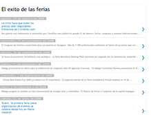 Tablet Screenshot of exitoferias.blogspot.com
