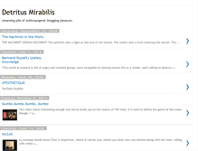 Tablet Screenshot of detritusmirabilis.blogspot.com