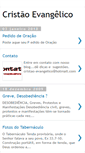 Mobile Screenshot of cristao-evangelico.blogspot.com