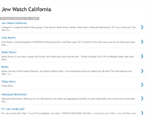 Tablet Screenshot of jewwatchcalifornia.blogspot.com