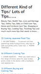 Mobile Screenshot of lotsoftips.blogspot.com